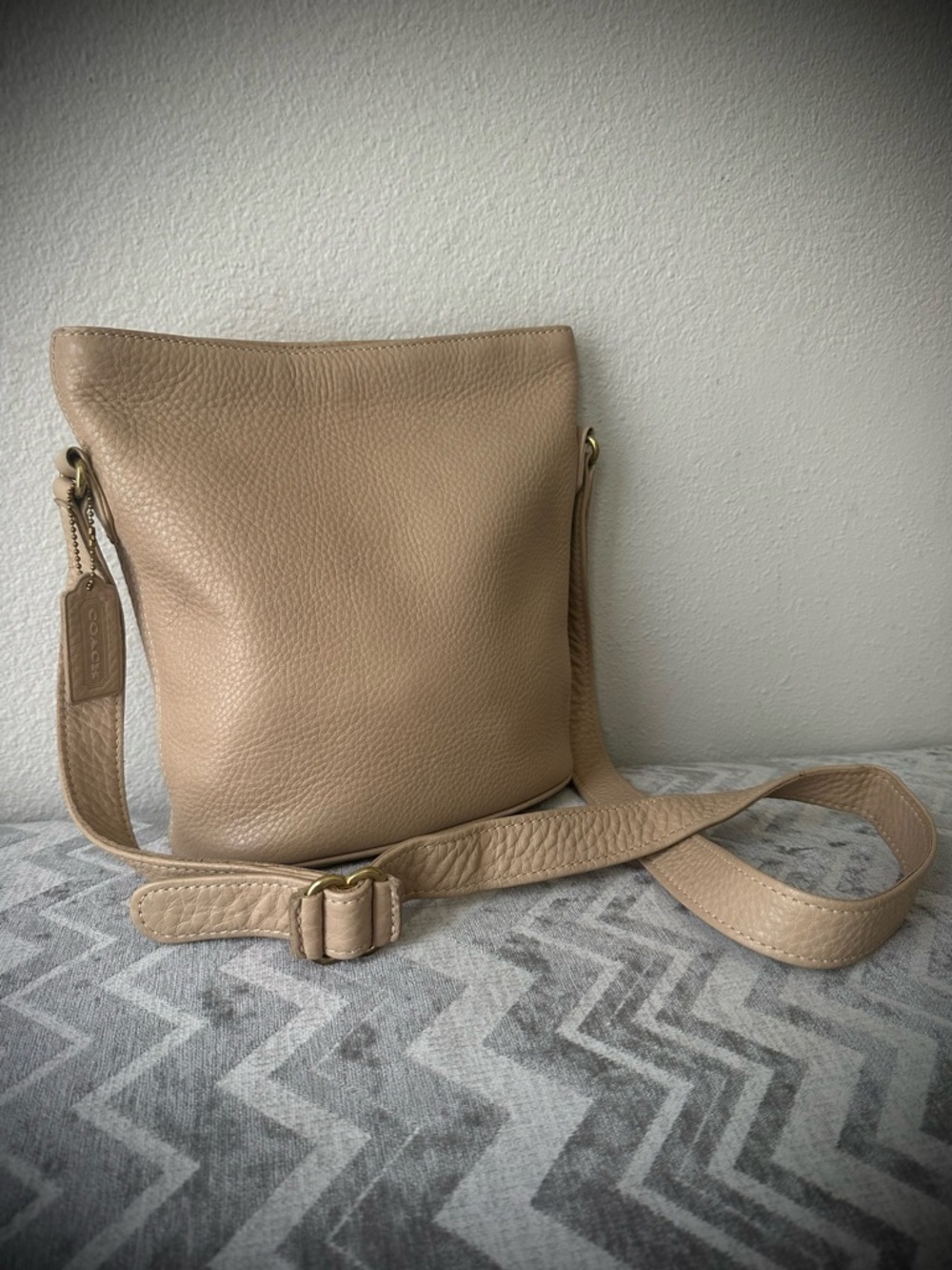 1995 Coach Sonoma Bag Style 4907 Bone  Shoulder Bag